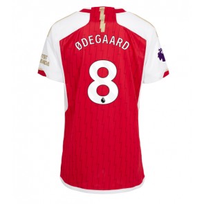 Arsenal Martin Odegaard #8 Koszulka Podstawowych Kobiety 2023-24 Krótki Rękaw